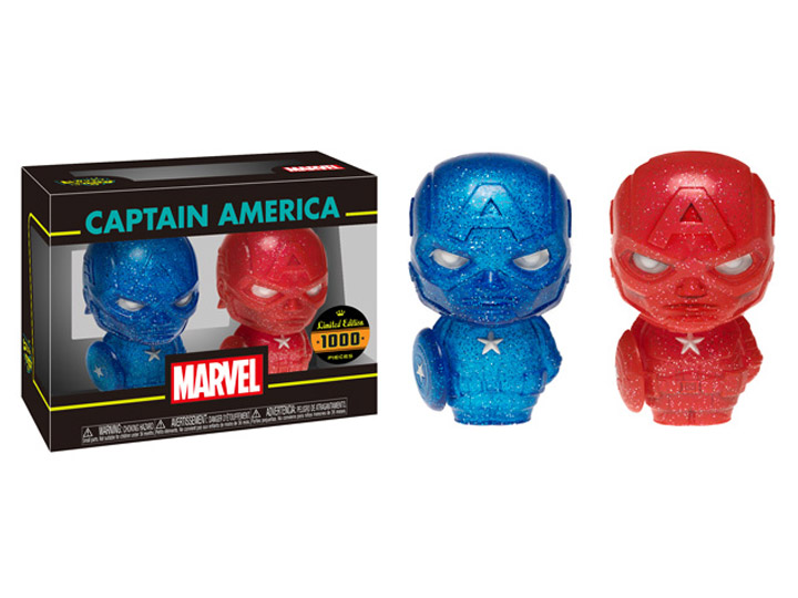 Marvel Hikari XS Captain America (Blue & Red) Gallery Image 1