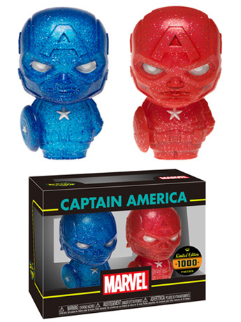 Marvel Hikari XS Captain America (Blue & Red) Gallery Image 2