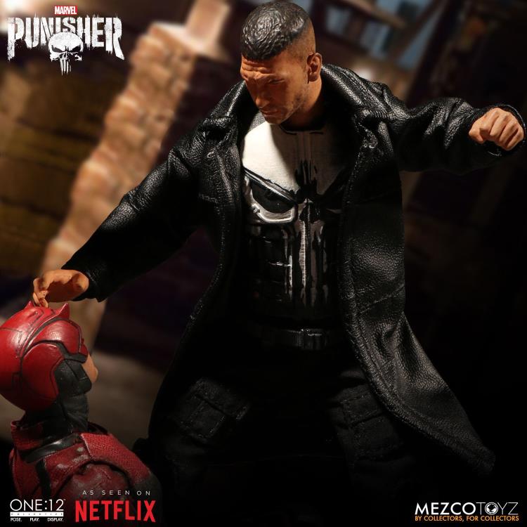 メズコ　ワン12 サンディエゴコミコン限定パニッシャー　マーベル　ホットトイズ The Punisher One:12 Collective Punisher