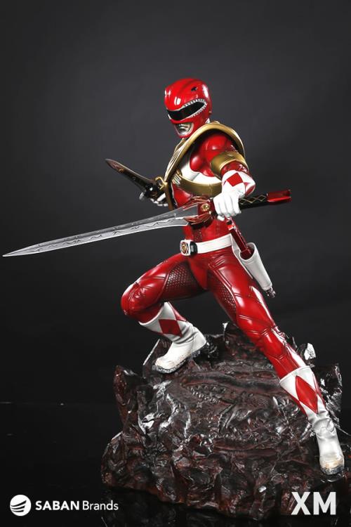 Mighty Morphin Power Rangers Premium Collectibles Red Ranger Statue Gallery Image 8