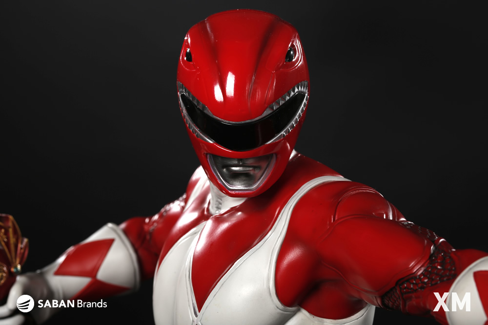 Mighty Morphin Power Rangers Premium Collectibles Red Ranger Statue Gallery Image 11