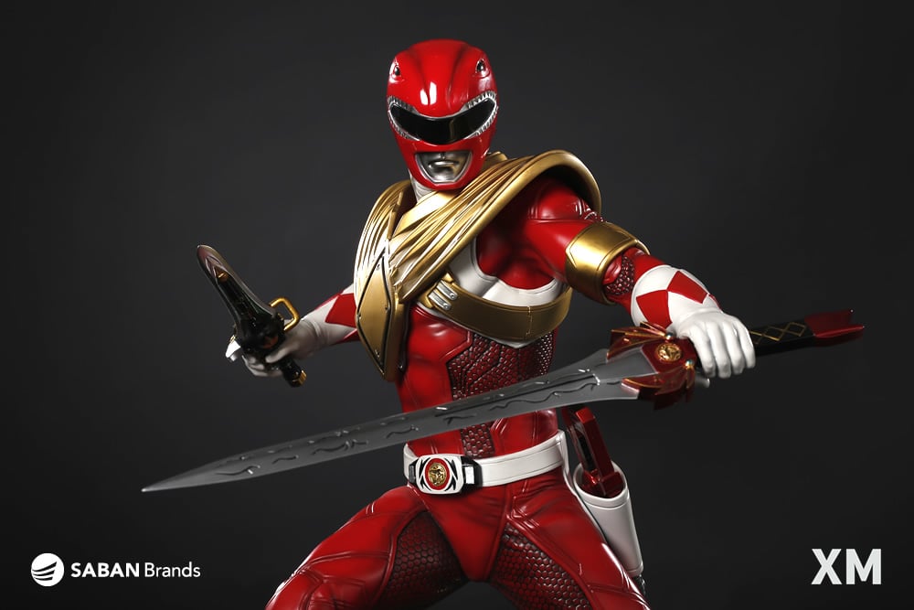 Mighty Morphin Power Rangers Premium Collectibles Red Ranger Statue Gallery Image 16