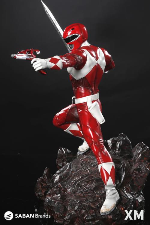 Mighty Morphin Power Rangers Premium Collectibles Red Ranger Statue Gallery Image 10