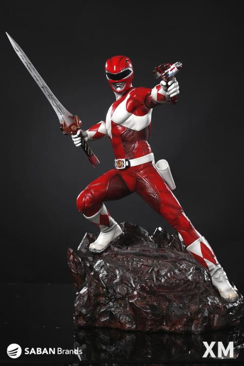 Mighty Morphin Power Rangers Premium Collectibles Red Ranger Statue Gallery Image 5