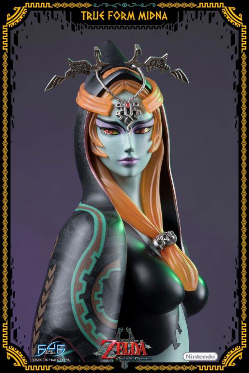 The Legend of Zelda: Twilight Princess True Form Midna Statue Gallery Image 11