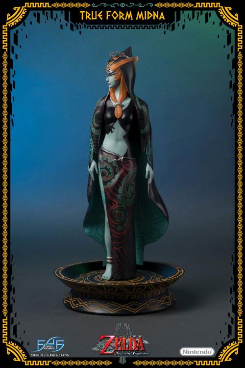 The Legend of Zelda: Twilight Princess True Form Midna Statue Gallery Image 3