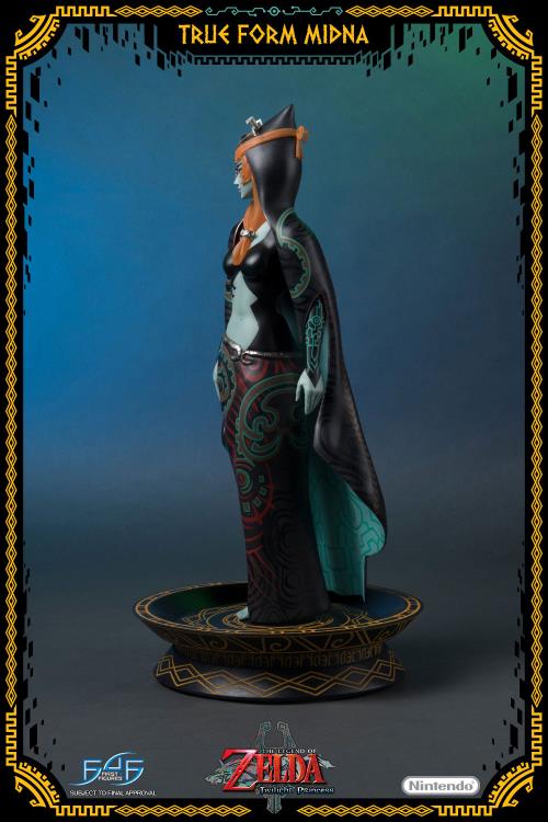The Legend of Zelda: Twilight Princess True Form Midna Statue Gallery Image 4