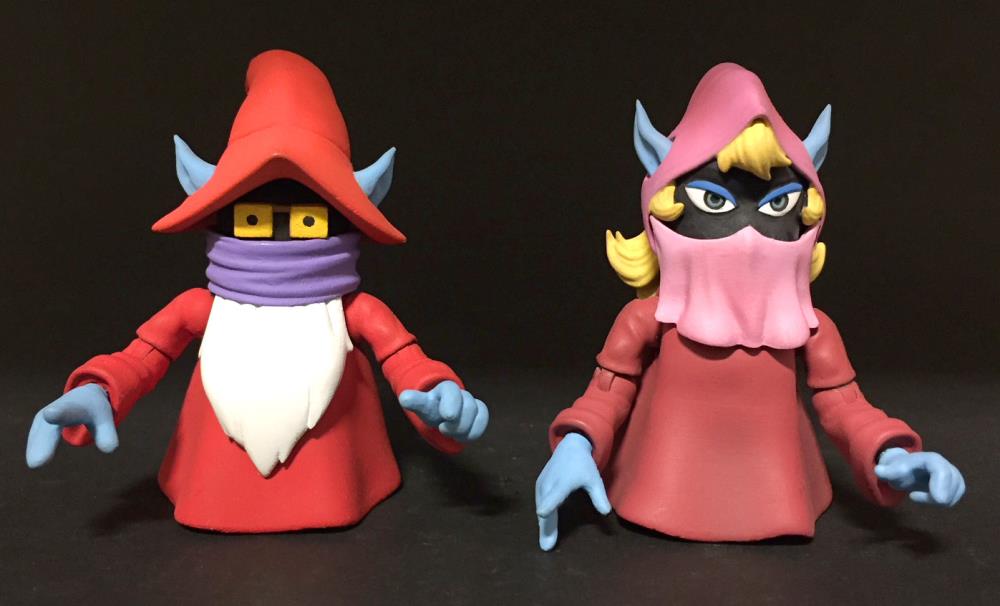 Masters of the Universe Club Grayskull Uncle Montork & Dree Elle Two-Pack Power-Con 2018 Exclusive Gallery Image 3