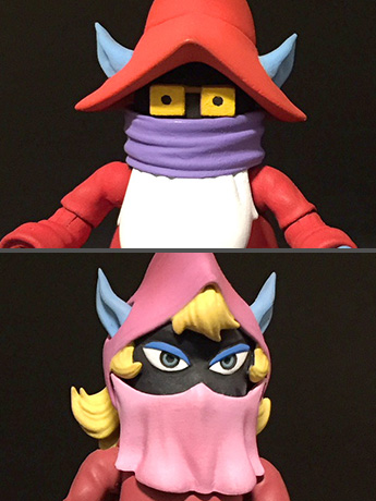 Masters of the Universe Club Grayskull Uncle Montork & Dree Elle Two-Pack Power-Con 2018 Exclusive Gallery Image 2