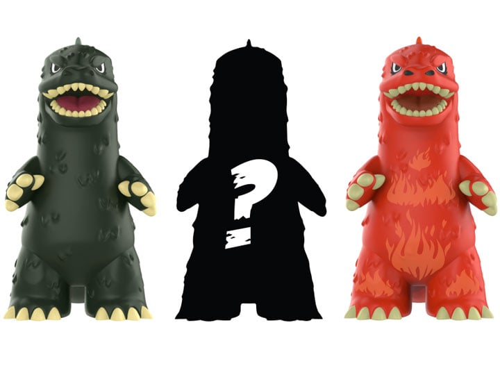 Godzilla Mystery Minis Three-Pack Gallery Image 1