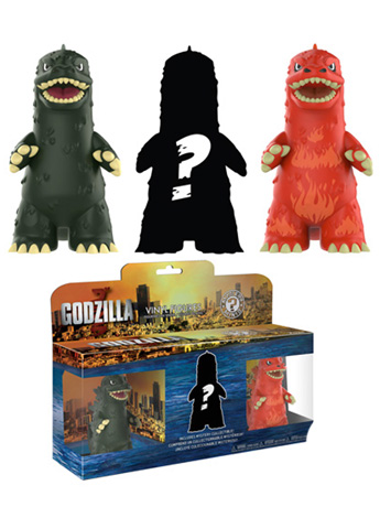 Godzilla Mystery Minis Three-Pack Gallery Image 2