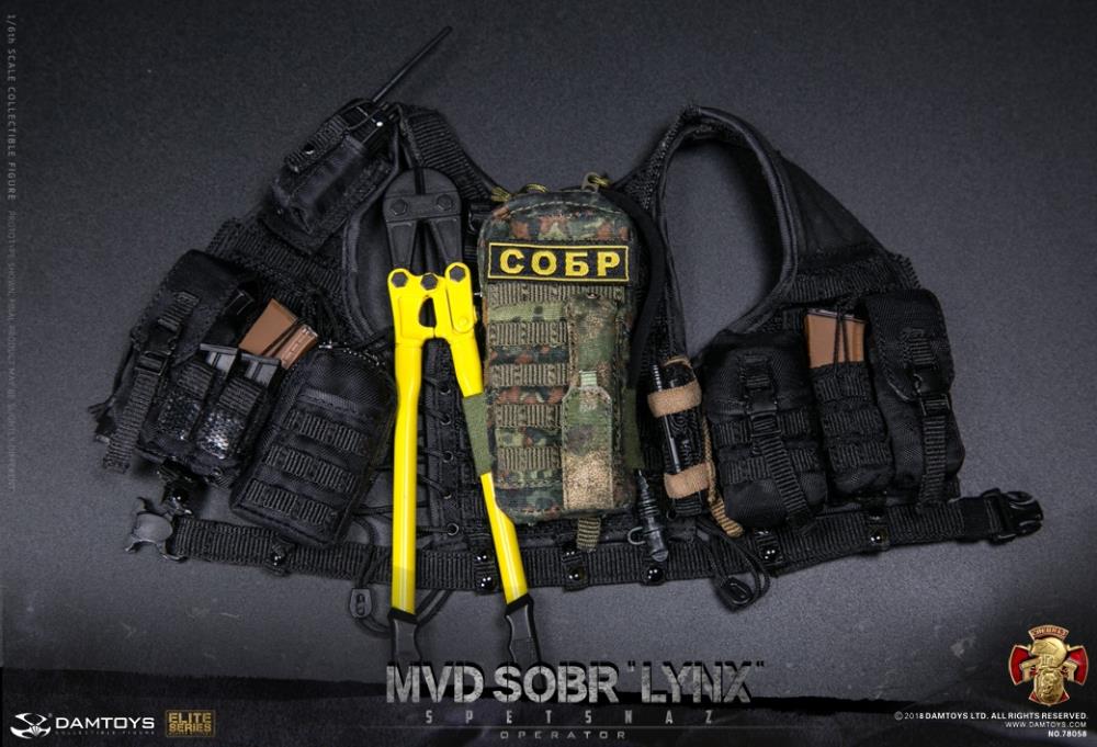 Russian Spetsnaz Elite Series MVD SOBR Lynx 1/6 Scale Figure Gallery Image 14