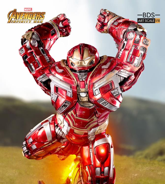Avengers: Infinity War Battle Diorama Series Hulkbuster 1/10 Art Scale Statue Gallery Image 8