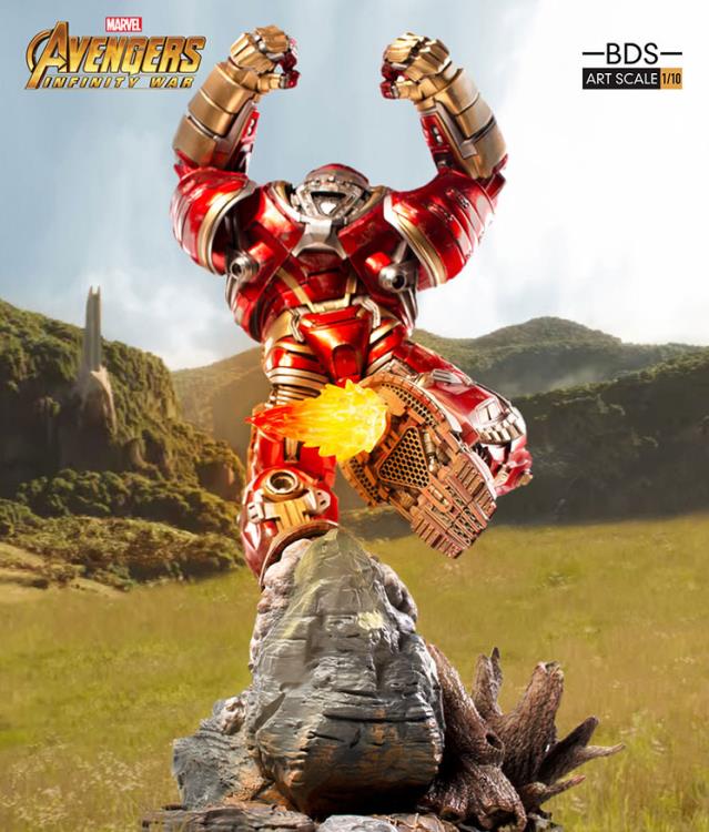 Avengers: Infinity War Battle Diorama Series Hulkbuster 1/10 Art Scale Statue Gallery Image 4