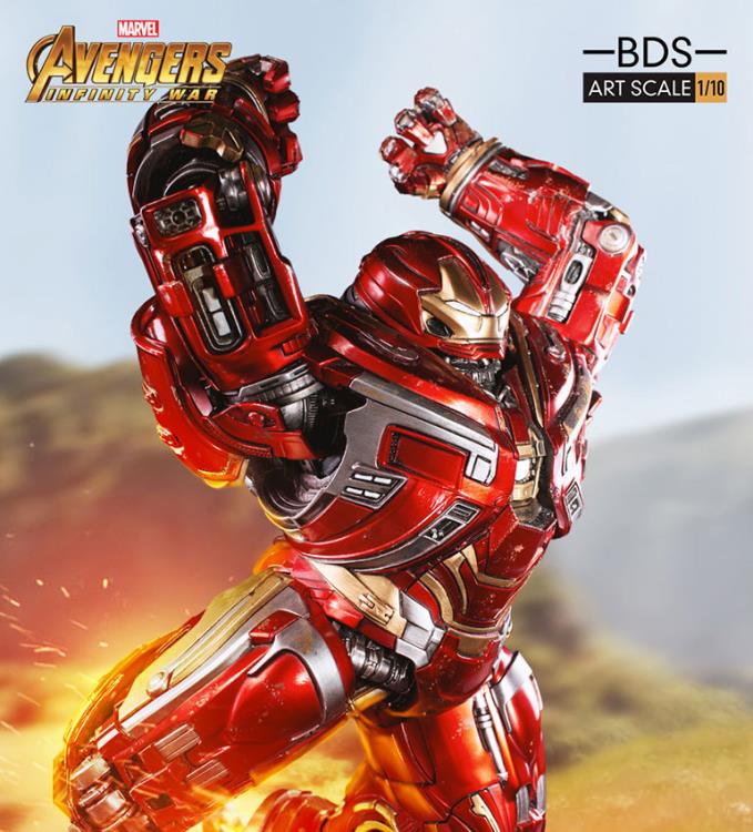 Avengers: Infinity War Battle Diorama Series Hulkbuster 1/10 Art Scale Statue Gallery Image 7