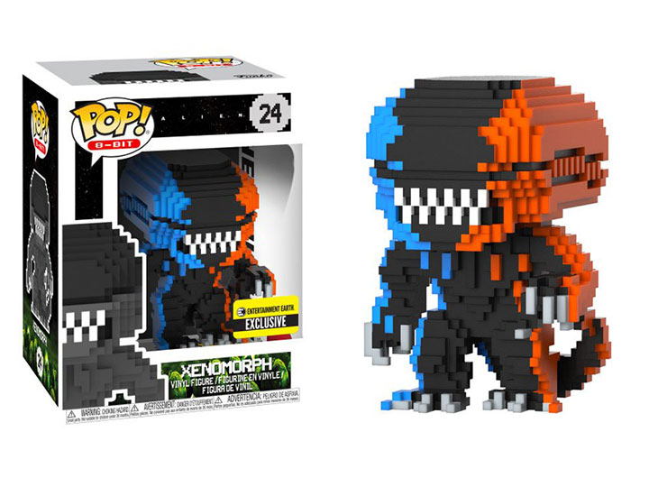 Alien Pop! 8-Bit #24 Xenomorph (Video Game Deco) Exclusive Gallery Image 1