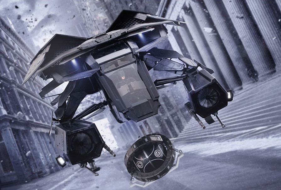The Dark Knight Rises MMSC002 The Bat 1/12th Scale Deluxe Collectible Set + $225 BBTS Store Credit Bonus Gallery Image 4