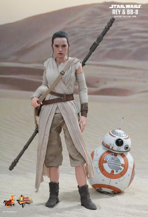 Star Wars: The Force Awakens MMS337 Rey and BB-8 1/6th Scale Collectible Set + $100 BBTS Store Credit Bonus Gallery Image 3
