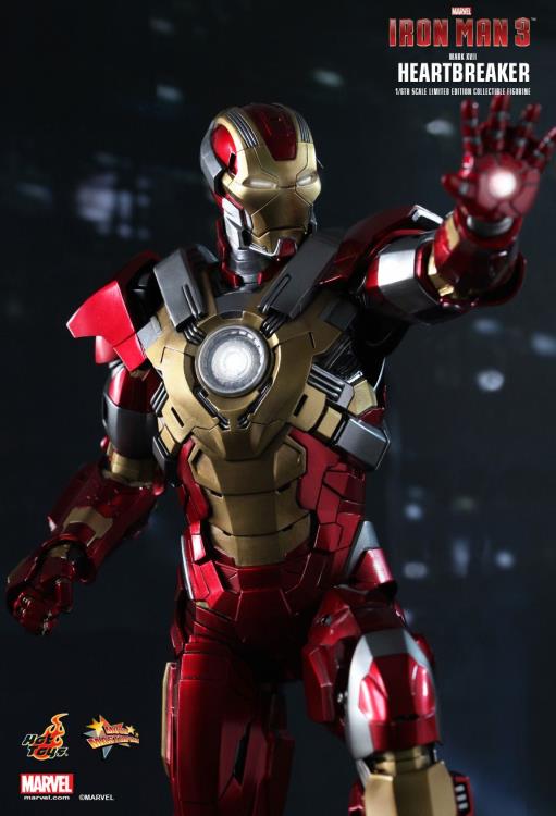 Iron Man 3 MMS212 Heartbreaker (Mark XVII) 1/6th Scale LE Collectible Figure + $100 BBTS Store Credit Bonus Gallery Image 5