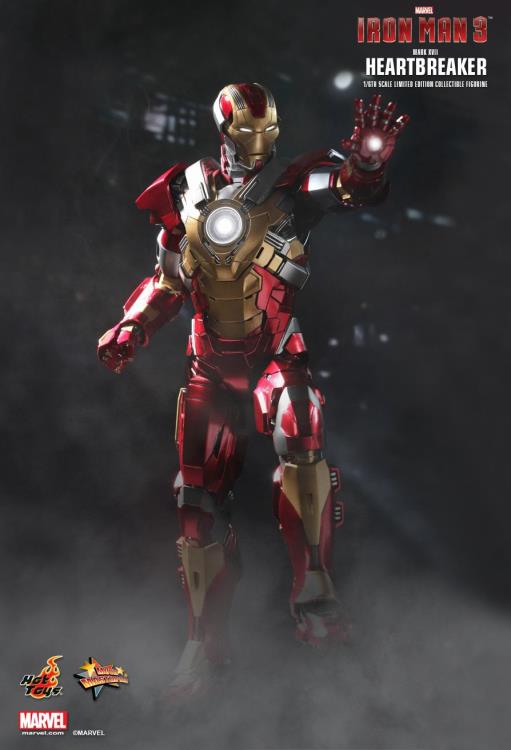 Iron Man 3 MMS212 Heartbreaker (Mark XVII) 1/6th Scale LE Collectible Figure + $100 BBTS Store Credit Bonus Gallery Image 7
