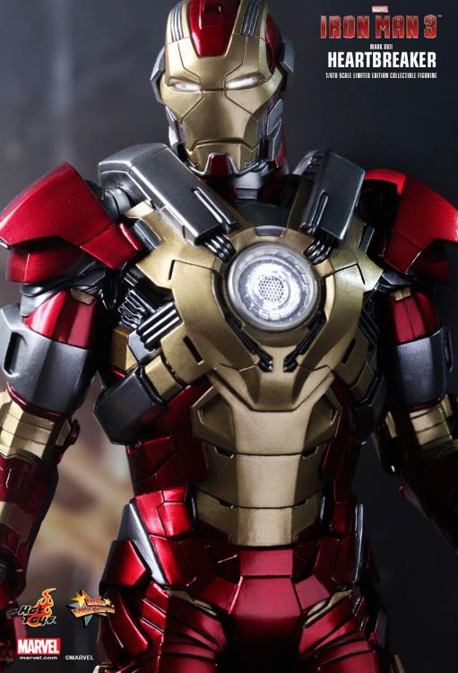 Iron Man 3 MMS212 Heartbreaker (Mark XVII) 1/6th Scale LE Collectible Figure + $100 BBTS Store Credit Bonus Gallery Image 10