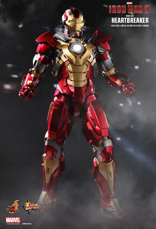 Iron Man 3 MMS212 Heartbreaker (Mark XVII) 1/6th Scale LE Collectible Figure + $100 BBTS Store Credit Bonus Gallery Image 9