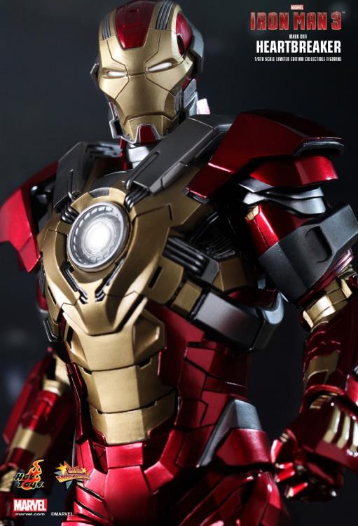 Iron Man 3 MMS212 Heartbreaker (Mark XVII) 1/6th Scale LE Collectible Figure + $100 BBTS Store Credit Bonus Gallery Image 12