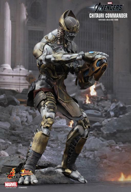 The Avengers MMS227 Chitauri Commander 1/6th Scale Collectible Figure + $150 BBTS Store Credit Bonus Gallery Image 7
