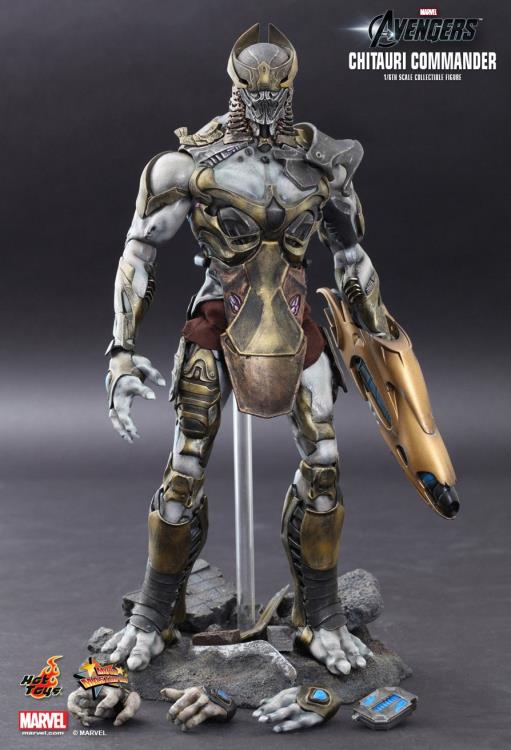 The Avengers MMS227 Chitauri Commander 1/6th Scale Collectible Figure + $150 BBTS Store Credit Bonus Gallery Image 6