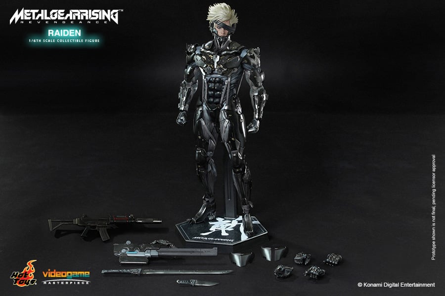 Metal Gear Rising: Revengeance VGM17 Raiden 1/6th Scale Collectible Figure + $175 BBTS Store Credit Bonus Gallery Image 3