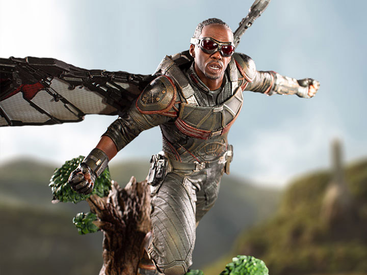 Avengers: Infinity War Battle Diorama Series Falcon 1/10 Art Scale Statue Gallery Image 1