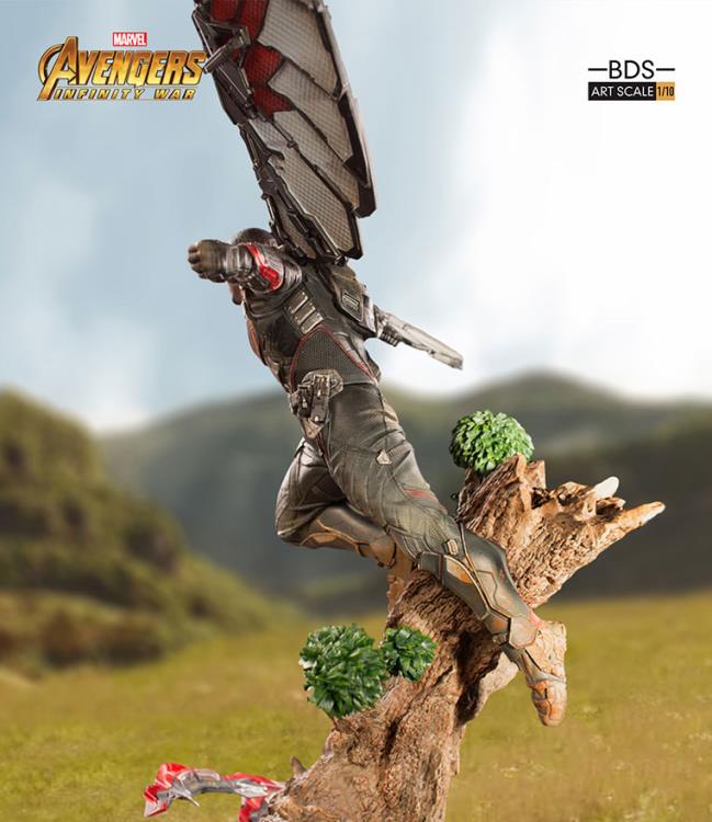 Avengers: Infinity War Battle Diorama Series Falcon 1/10 Art Scale Statue Gallery Image 4