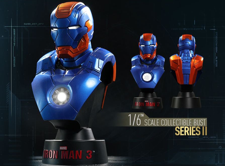 Iron Man 3 HTB21-27 Series II 1/6th Scale Collectible Bust Deluxe Case of 8 + $100 BBTS Store Credit Bonus Gallery Image 7