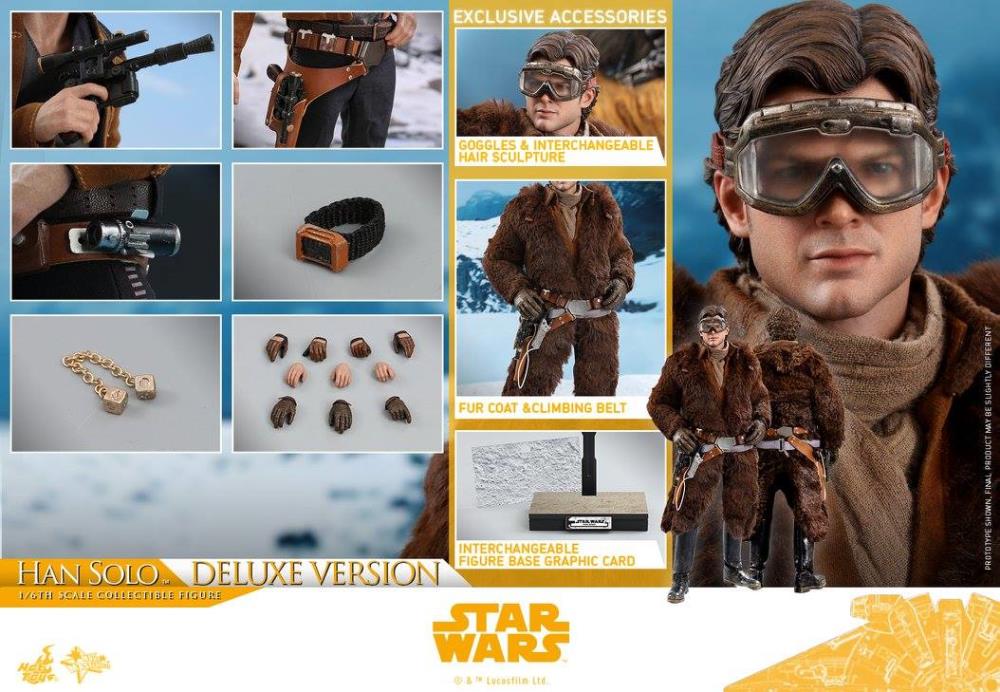 Solo: A Star Wars Story MMS492 Han Solo (Deluxe) 1/6th Scale Collectible Figure Gallery Image 15