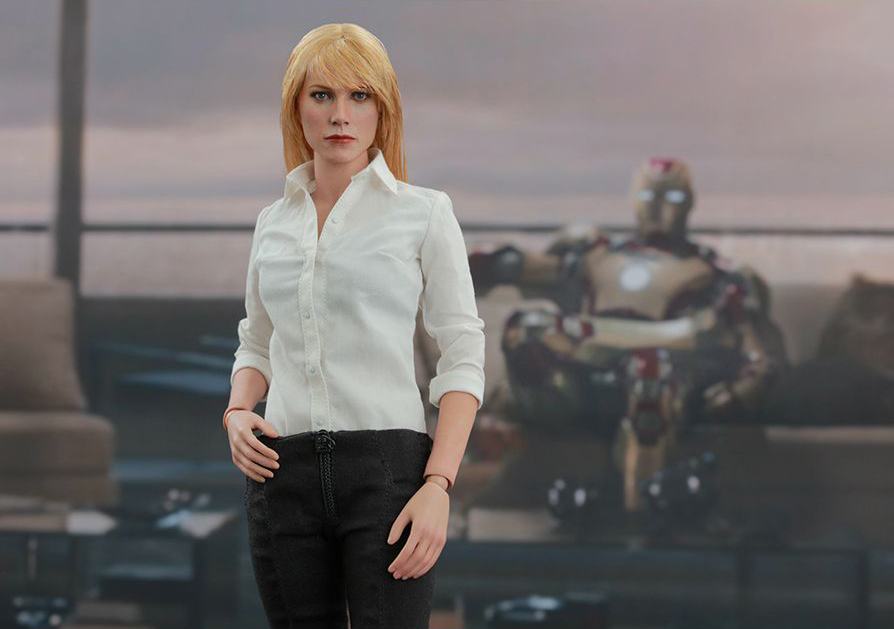 Iron Man 3 MMS310 Pepper Potts 1/6th Scale Collectible Figure + $100 BBTS Store Credit Bonus Gallery Image 7