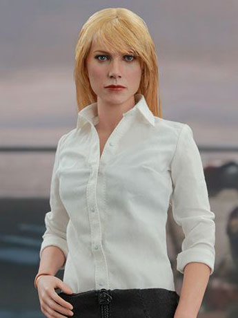 Iron Man 3 MMS310 Pepper Potts 1/6th Scale Collectible Figure + $100 BBTS Store Credit Bonus Gallery Image 2