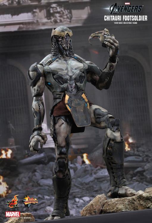 The Avengers MMS226 Chitauri Footsoldier 1/6th Scale Collectible Figure + $175 BBTS Store Credit Bonus Gallery Image 5