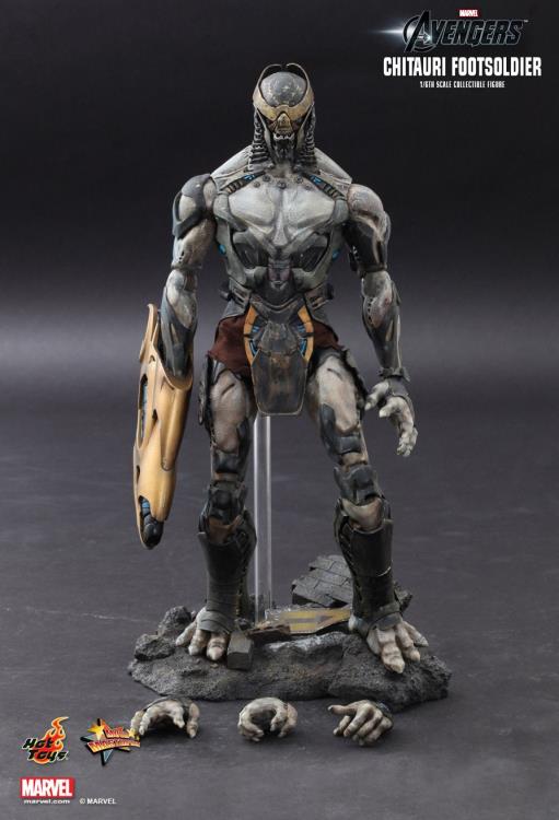 The Avengers MMS226 Chitauri Footsoldier 1/6th Scale Collectible Figure + $175 BBTS Store Credit Bonus Gallery Image 10