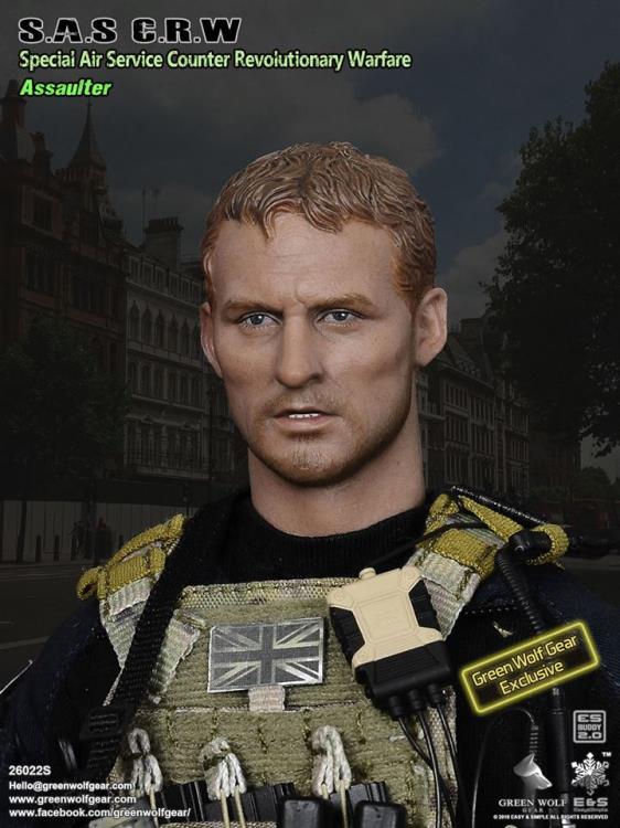 S.A.S C.R.W Assaulter 1/6 Scale Limited Edition Figure