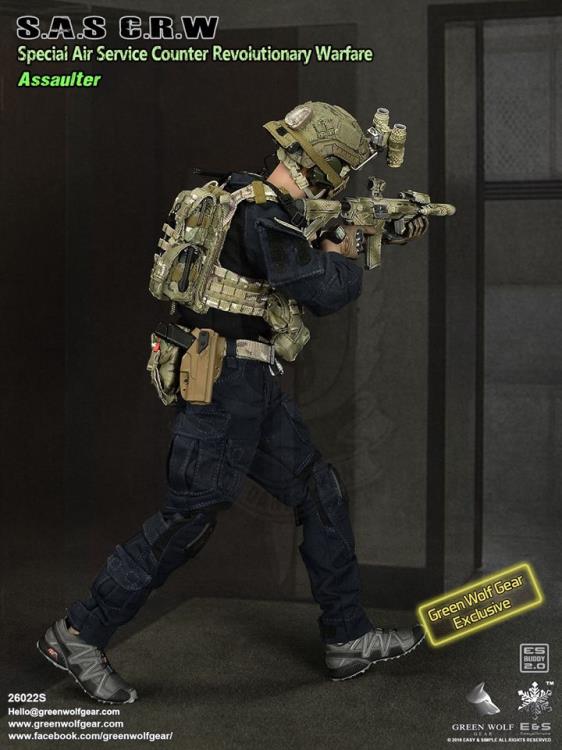 S.A.S C.R.W Assaulter 1/6 Scale Limited Edition Figure