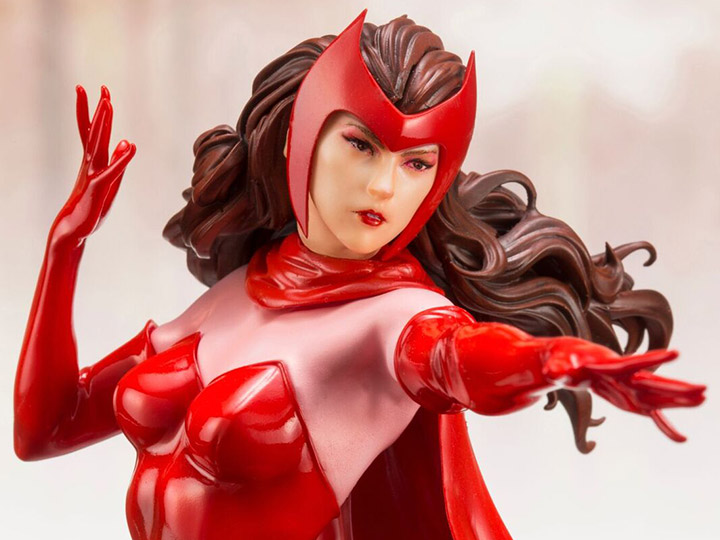 Marvel Universe ArtFX+ Scarlet Witch Statue Gallery Image 1