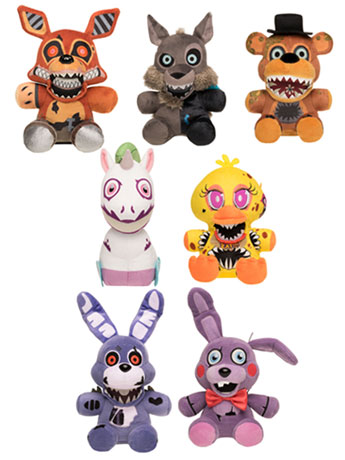 Five Nights at Freddy's: The Twisted Ones Plushies Box of 9 Gallery Image 2