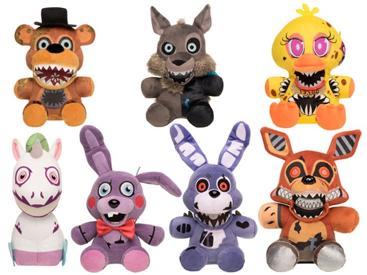 Five Nights at Freddy's: The Twisted Ones Plushies Box of 9 Gallery Image 1