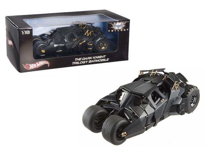 The Dark Knight Trilogy Hot Wheels Heritage 1:18 Scale Batmobile