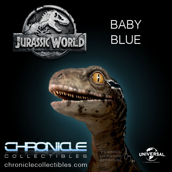 Jurassic World: Fallen Kingdom Baby Blue Statue Gallery Image 5