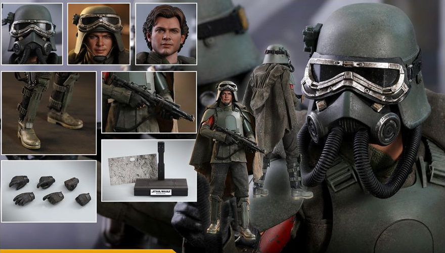Solo: A Star Wars Story MMS493 Han Solo (Mudtrooper) 1/6th Scale Collectible Figure Gallery Image 12
