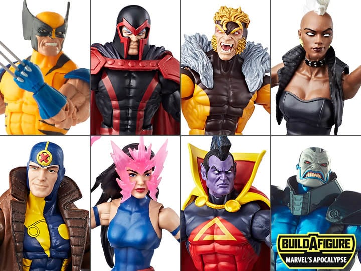 X-Men Marvel Legends Wave 3 Set of 7 Figures (Apocalypse BAF) Gallery Image 1