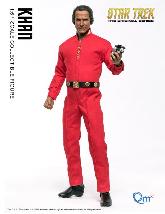Star Trek TOS Khan 1/6 Scale Articulated Figure Gallery Image 3
