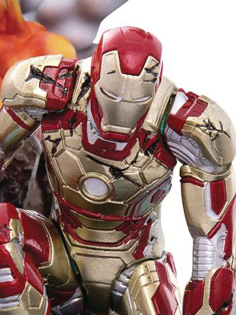 Iron Man 3 D-Select DS-016SP Iron Man Mark XLII PX Previews Exclusive Statue Gallery Image 2