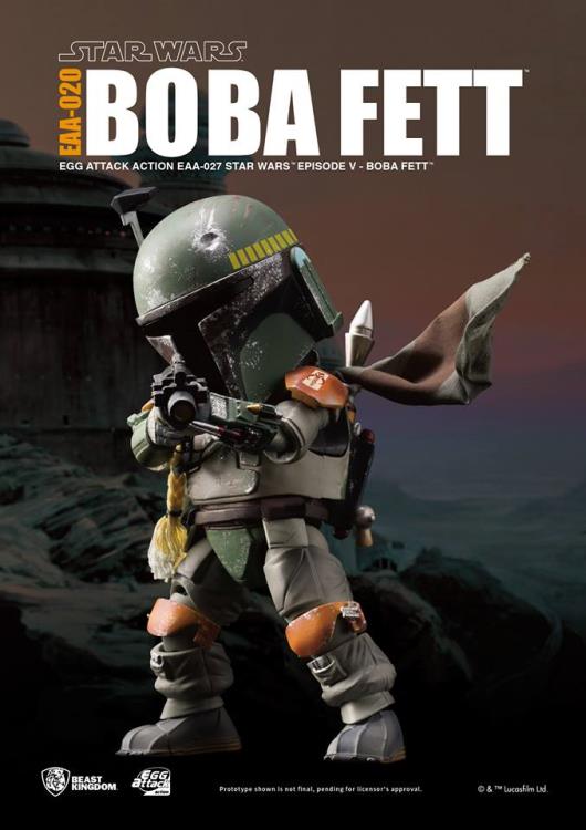 Star Wars Egg Attack Action EAA-020 Boba Fett (Empire Strikes Back) PX Previews Exclusive Gallery Image 4